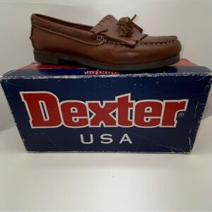 Women’s Size 7.5N Dexter Brown Tassel Loafer